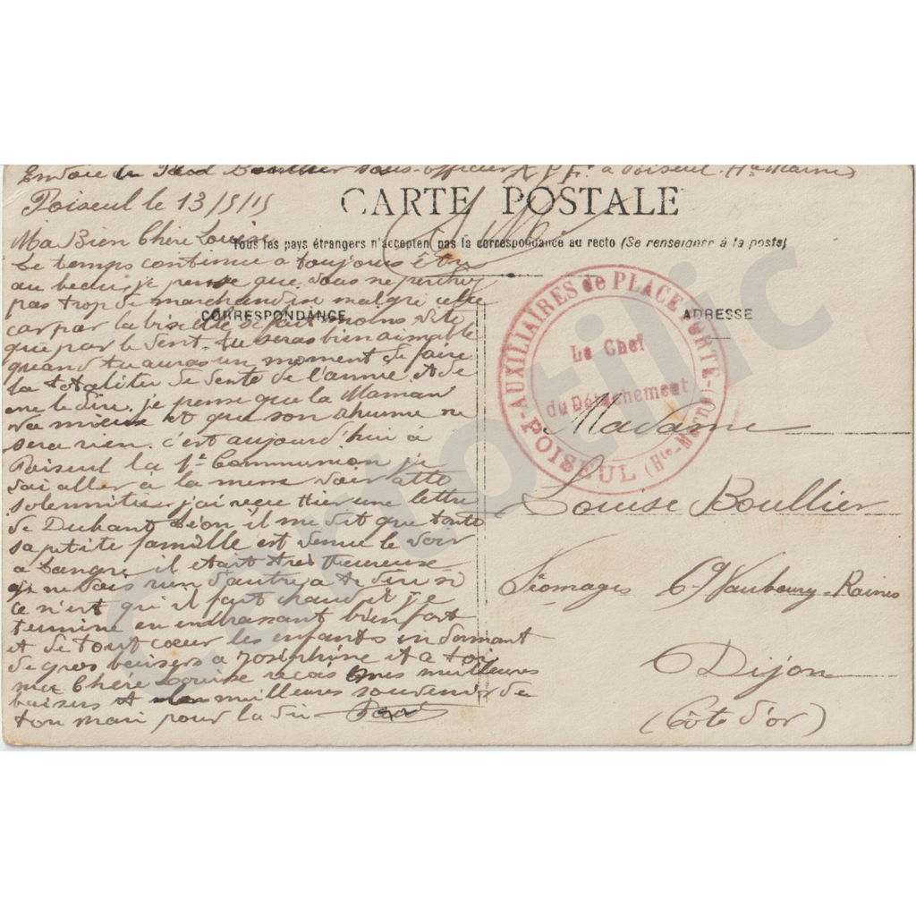 (52) - Poiseul - Militaire