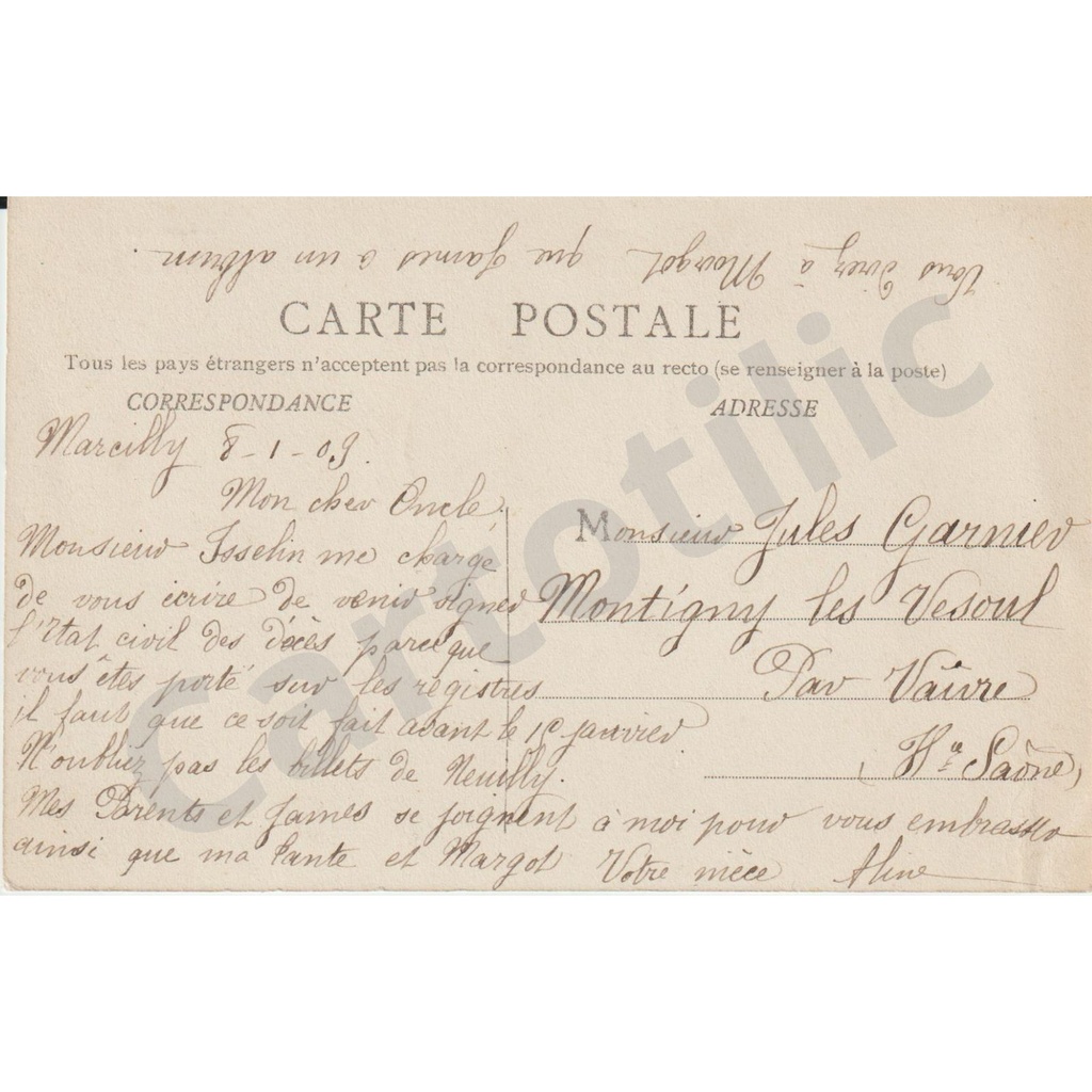(52) - Marcilly en Bassigny - Rue du Coin et Bureau de Poste