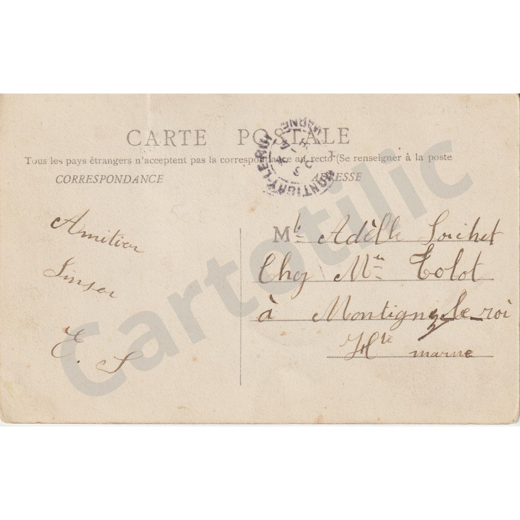 (52) - Marcilly en Bassigny - Place et Abreuvoir