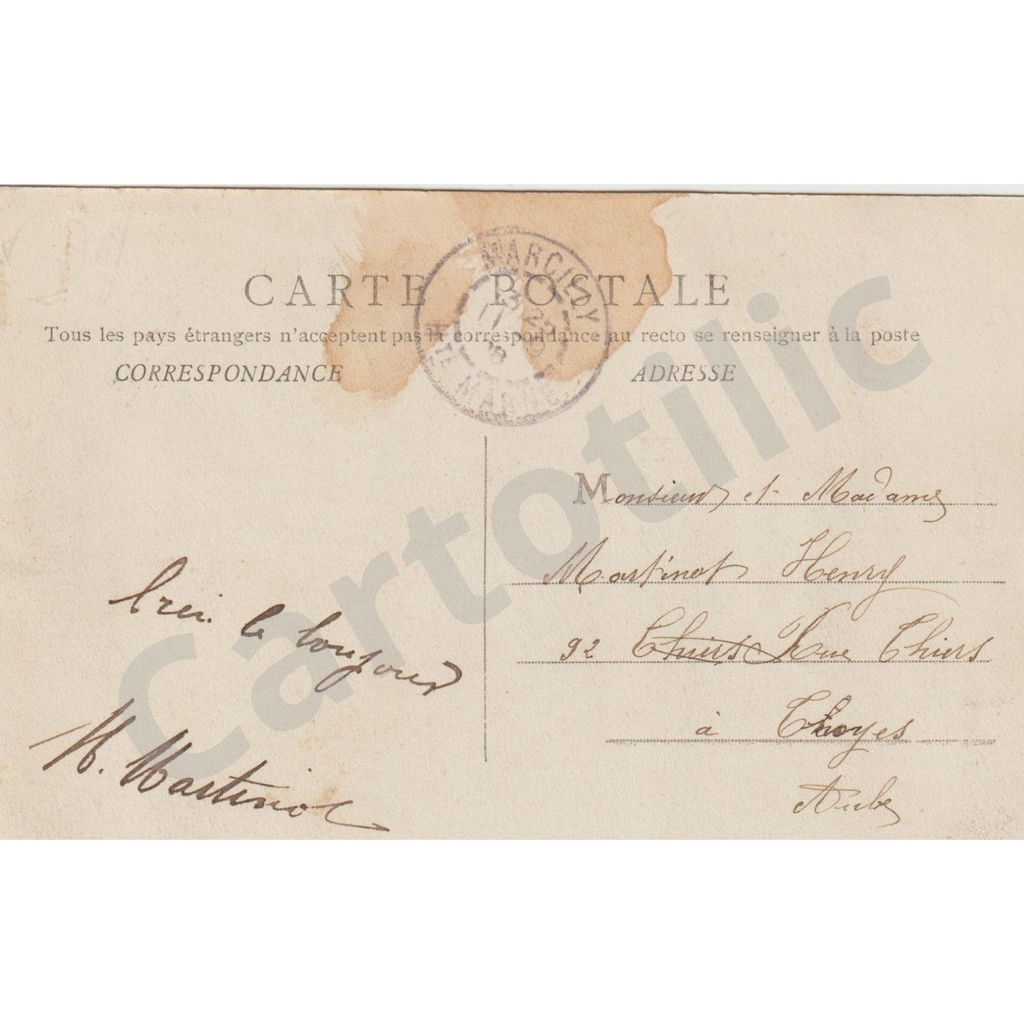 (52) - Marcilly en Bassigny - Rue du Patis