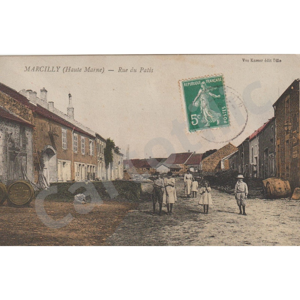 (52) - Marcilly en Bassigny - Rue du Patis