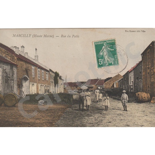 (52) - Marcilly en Bassigny - Rue du Patis