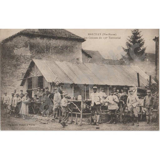 (52) - Marcilly en Bassigny - Les Cuisines du 138° Territorial
