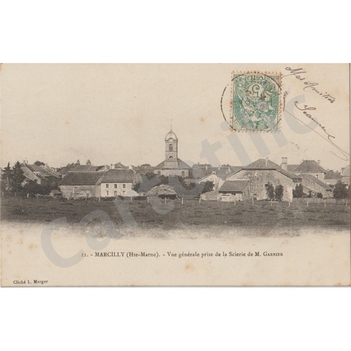 (52) - Marcilly en Bassigny - Vue générale prise de la Scierie