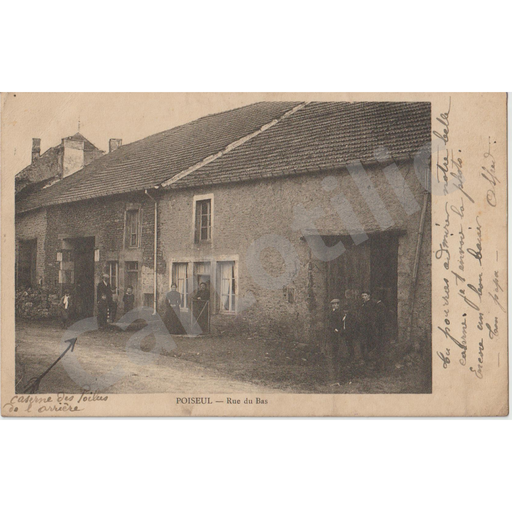 (52) - Poiseul - Rue du Bas