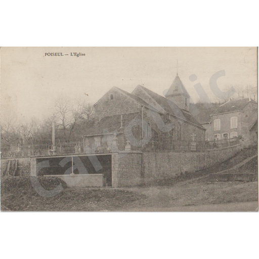 (52) - Poiseul - L'Eglise