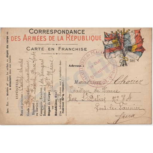 (52) - Poiseul - Correspondance